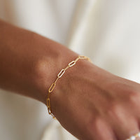 Paperclip Link Bracelet - Nova