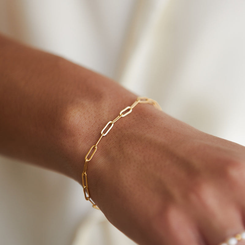 Paperclip Link Bracelet - Nova