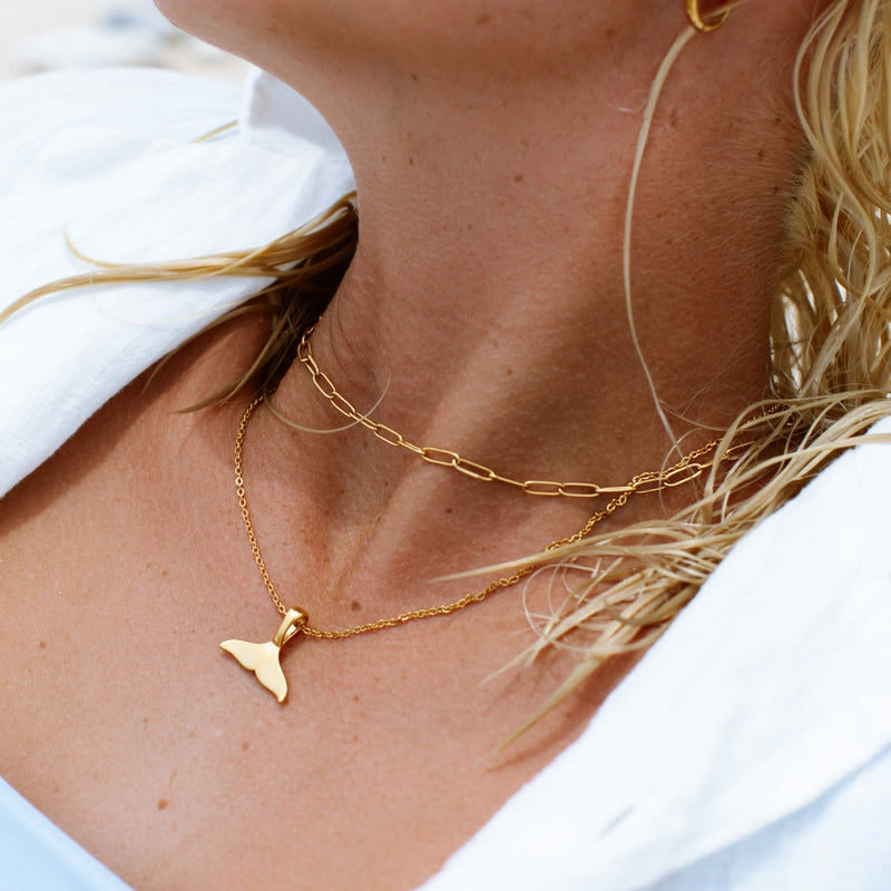 Paperclip Choker Necklace - Lina