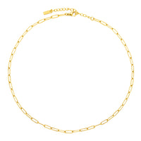 Paperclip Choker Necklace - Lina