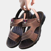 Casual Leather Sandals for Men - Leon