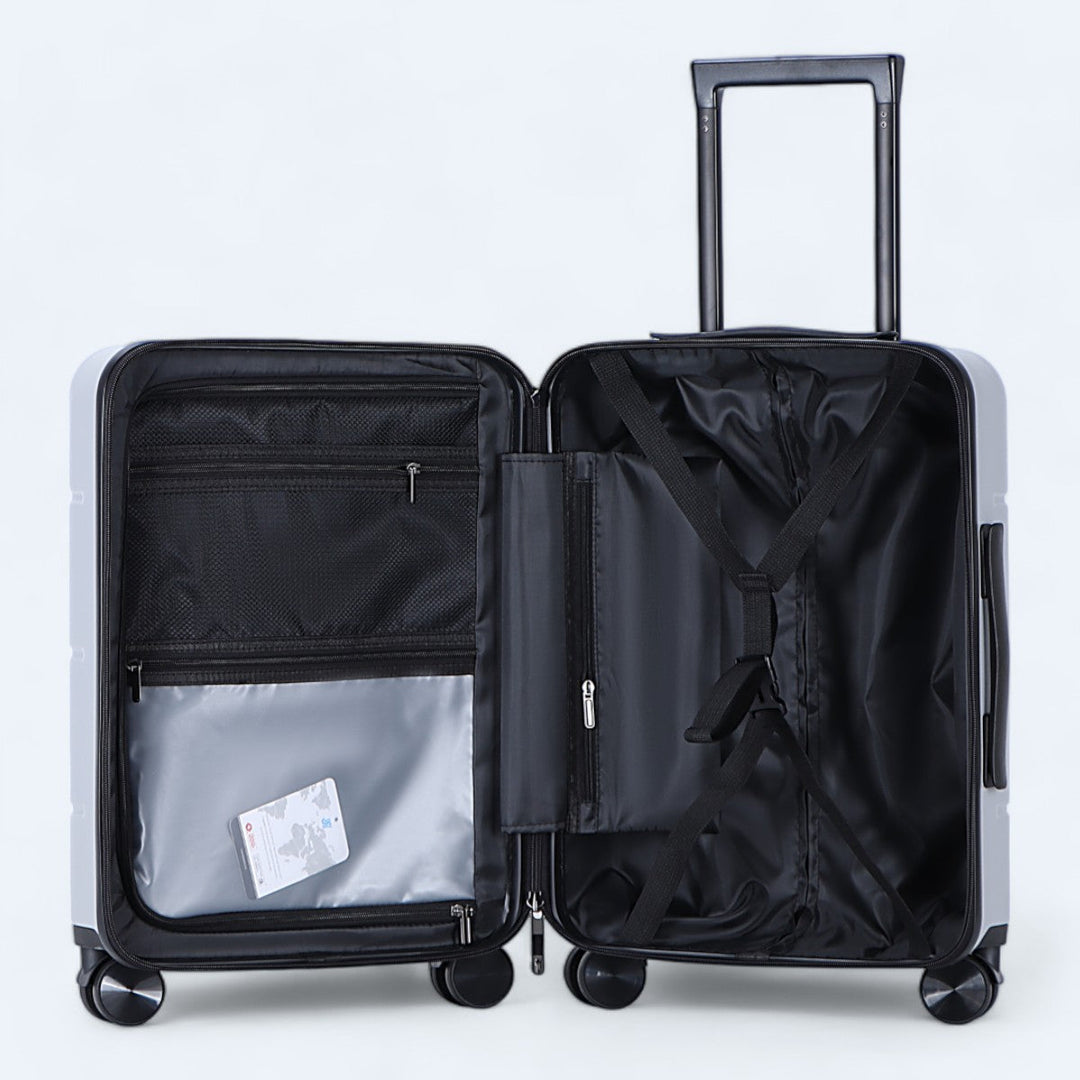 3-Piece Hard Suitcase Set – Atlas Explorer