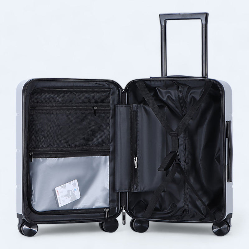 3-Piece Hard Suitcase Set – Atlas Explorer