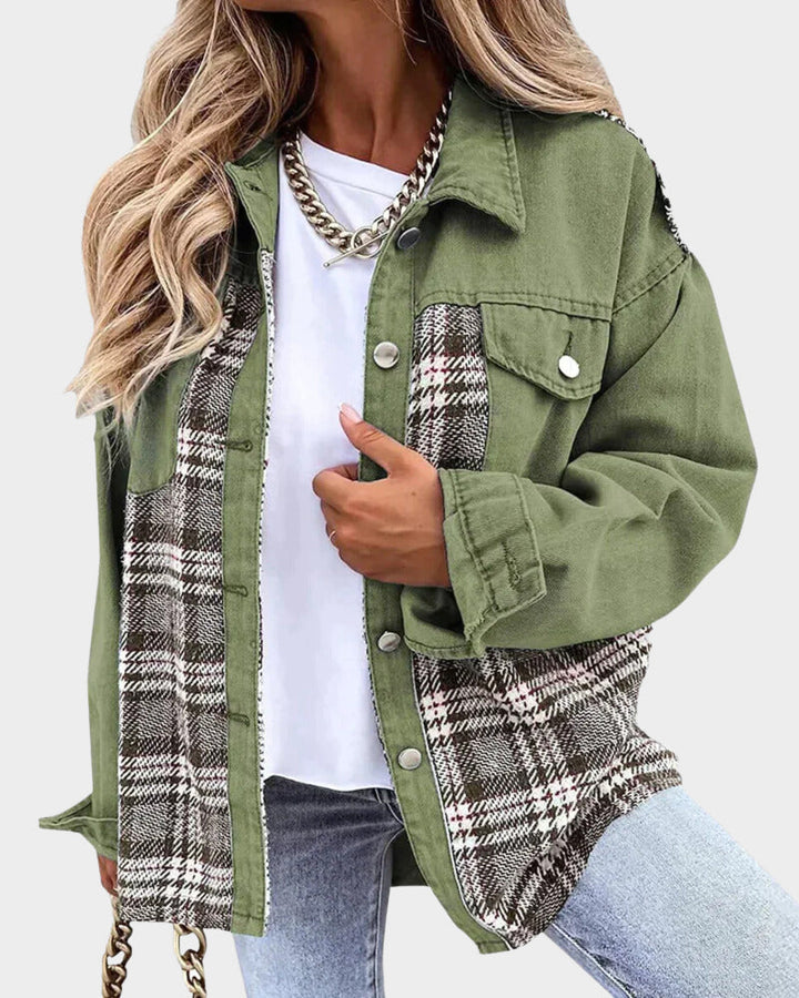 Women's Denim Jacket with Modern Style – Amélie