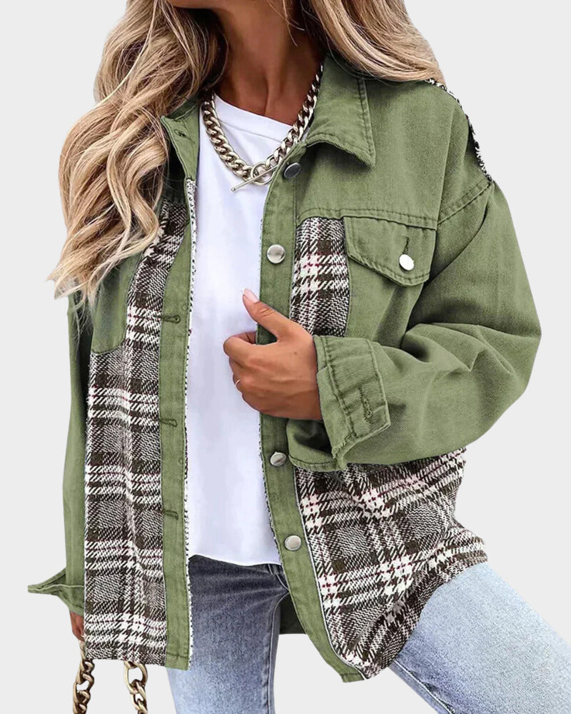 Women's Denim Jacket with Modern Style – Amélie