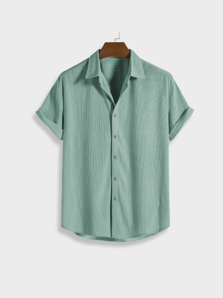Men's Corduroy Summer Set with Button Closure – Sven