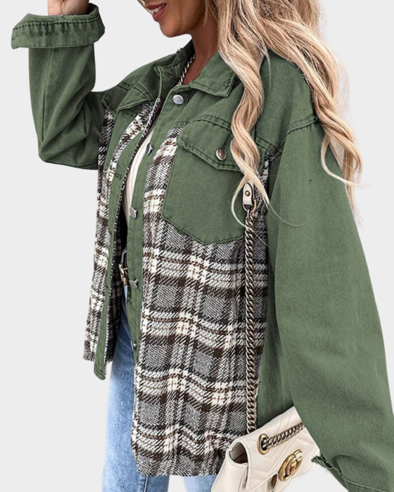 Women's Denim Jacket with Modern Style – Amélie
