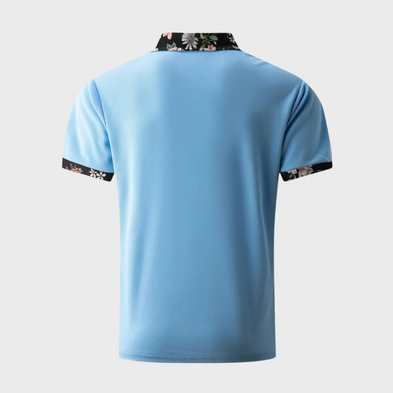 Men's Polo with Subtle Print - Noah