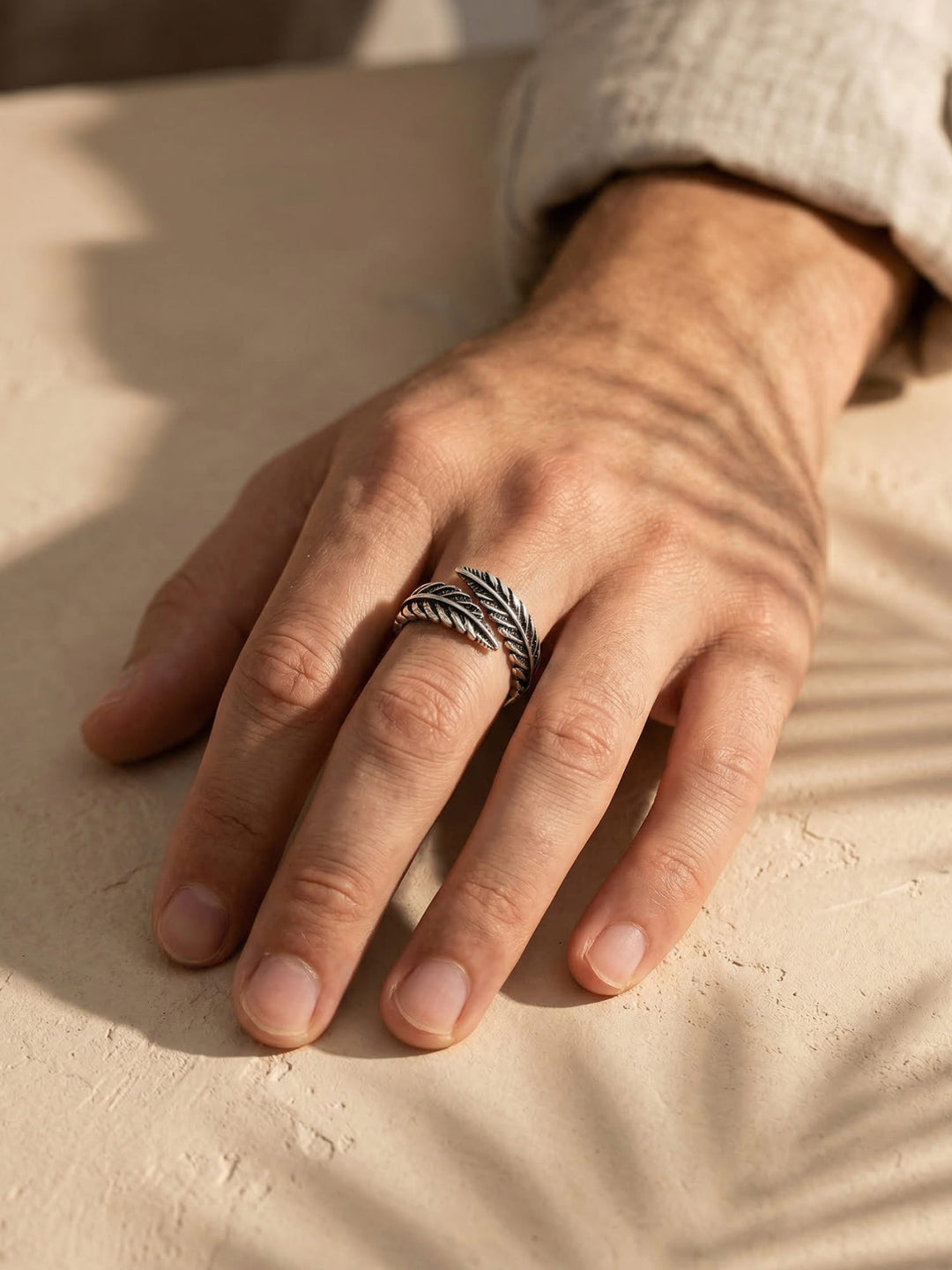 Veervleugel Ring | Betekenisvol & Uniek Ontwerp