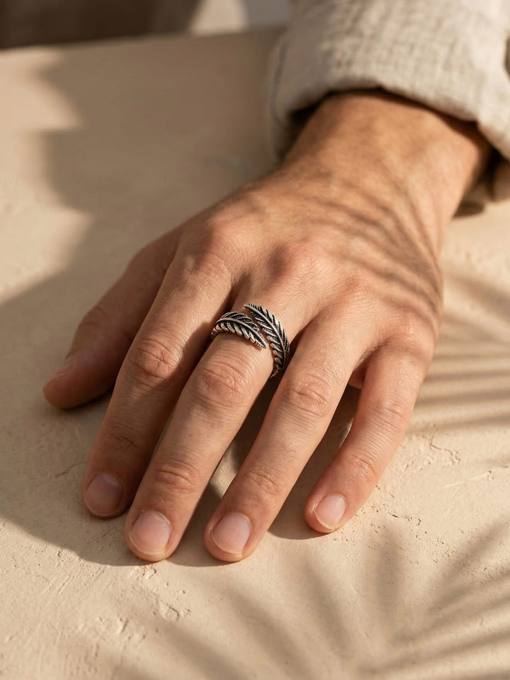Veervleugel Ring | Betekenisvol & Uniek Ontwerp