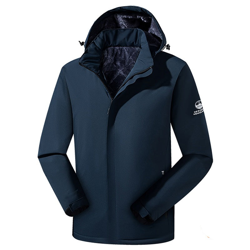 Men's Parka with Removable Hood – Victor