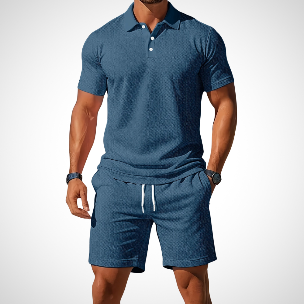 Casual Polo and Shorts Set for Men – Enrico