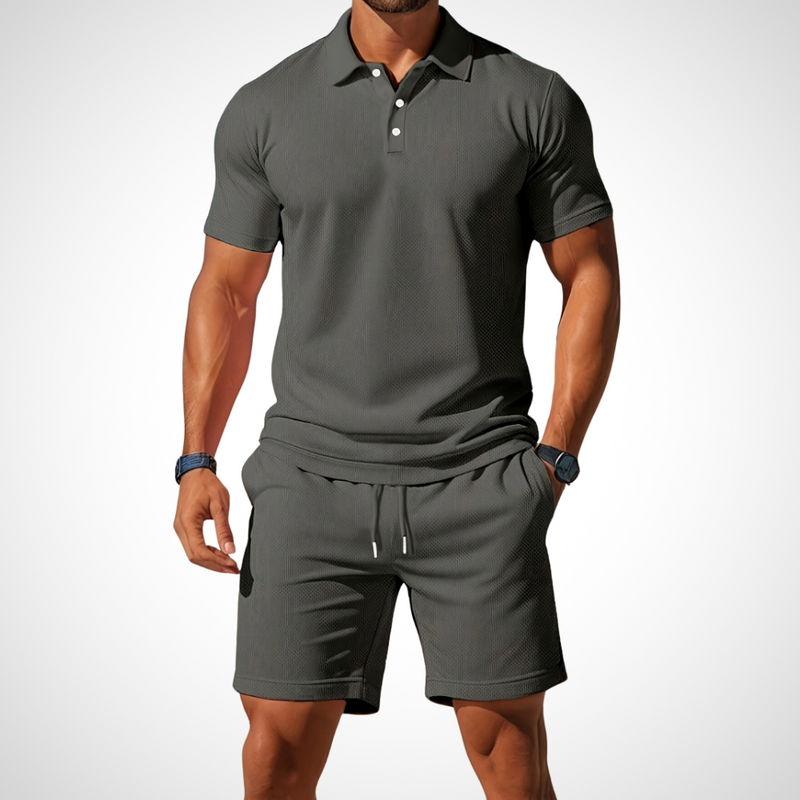 Casual Polo and Shorts Set for Men – Enrico