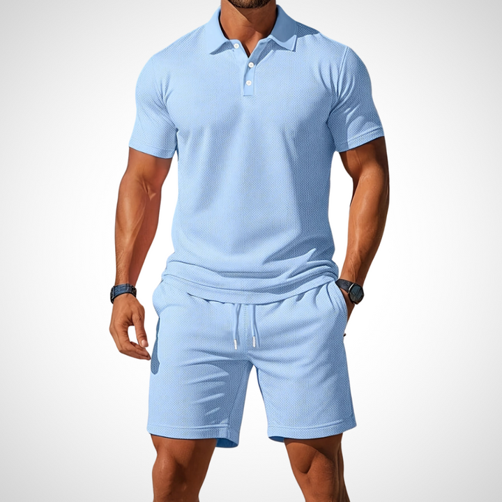 Casual Polo and Shorts Set for Men – Enrico
