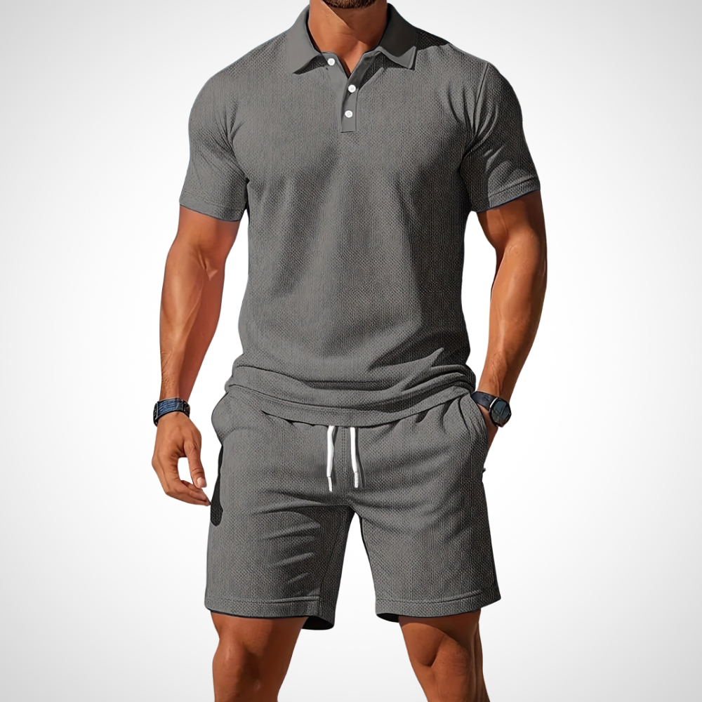 Casual Polo and Shorts Set for Men – Enrico