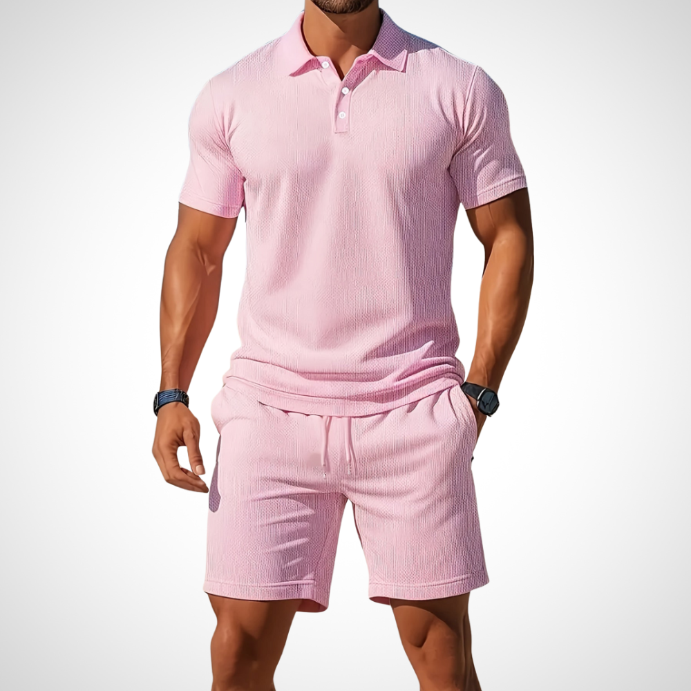 Casual Polo and Shorts Set for Men – Enrico
