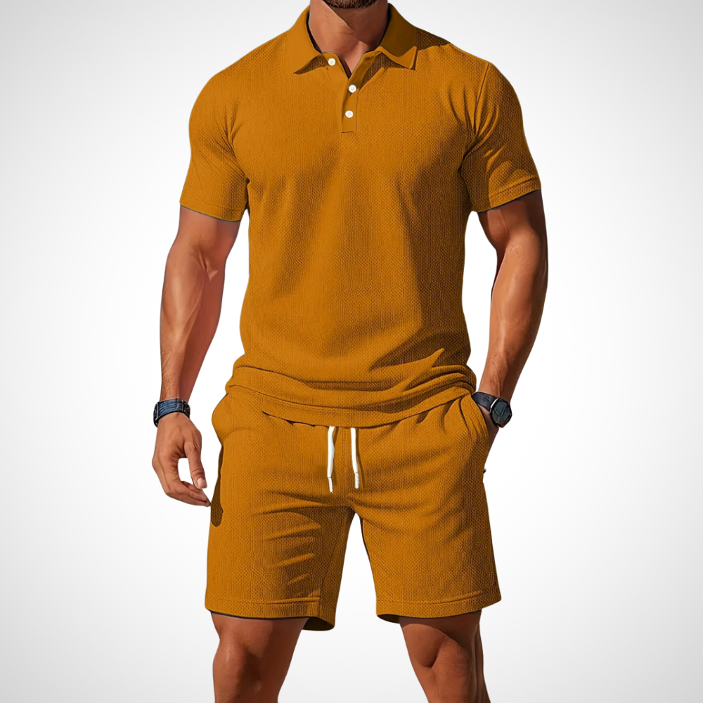 Casual Polo and Shorts Set for Men – Enrico