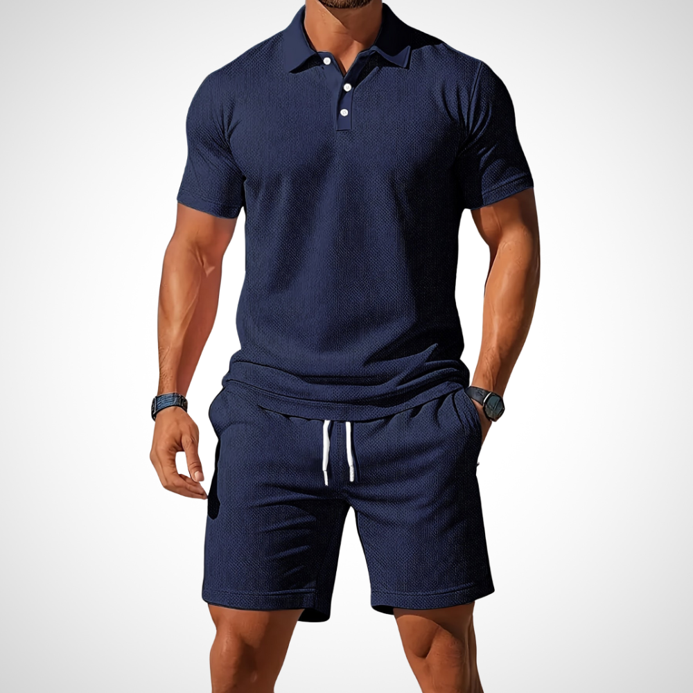 Casual Polo and Shorts Set for Men – Enrico
