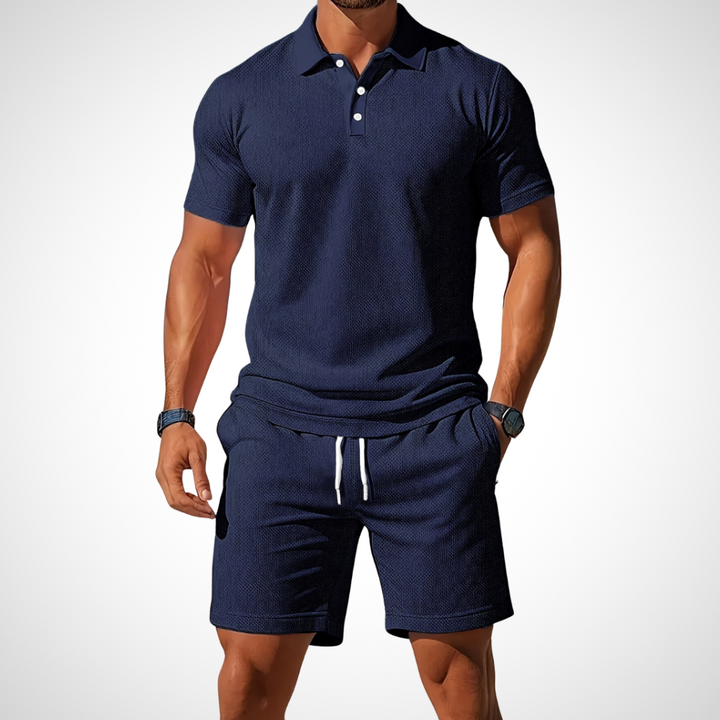 Casual Polo and Shorts Set for Men – Enrico