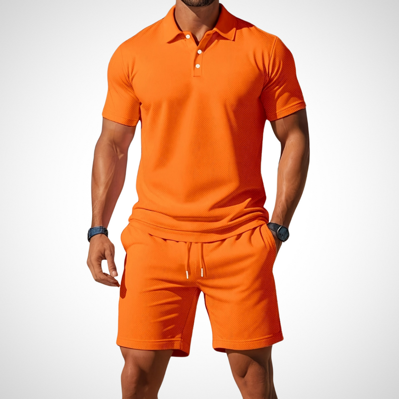 Casual Polo and Shorts Set for Men – Enrico