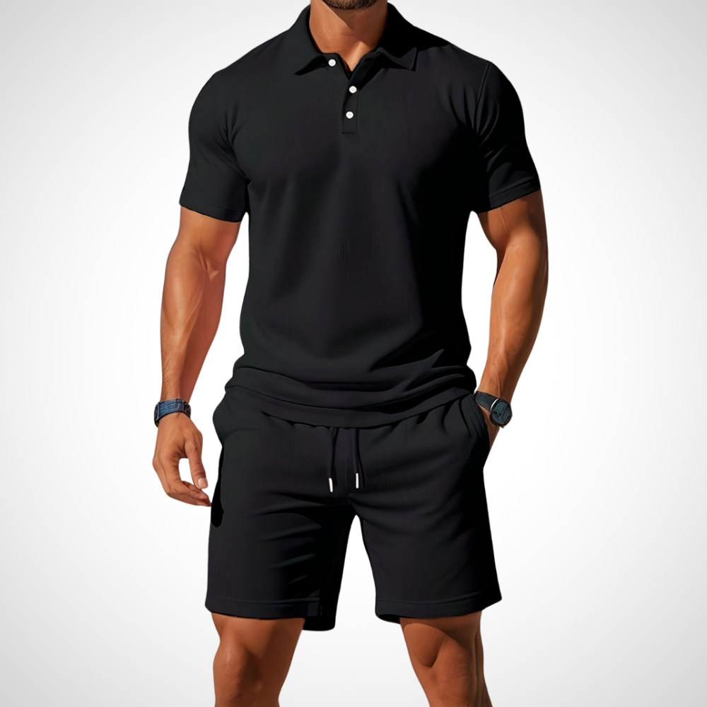 Casual Polo and Shorts Set for Men – Enrico