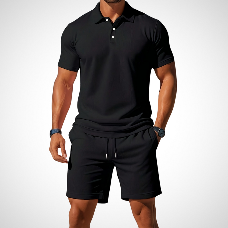 Casual Polo and Shorts Set for Men – Enrico