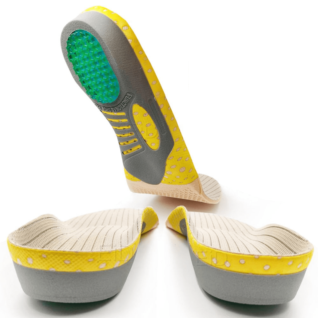 Comfortabele Orthopedische Inlegzolen voor Platvoeten - FlexiArch