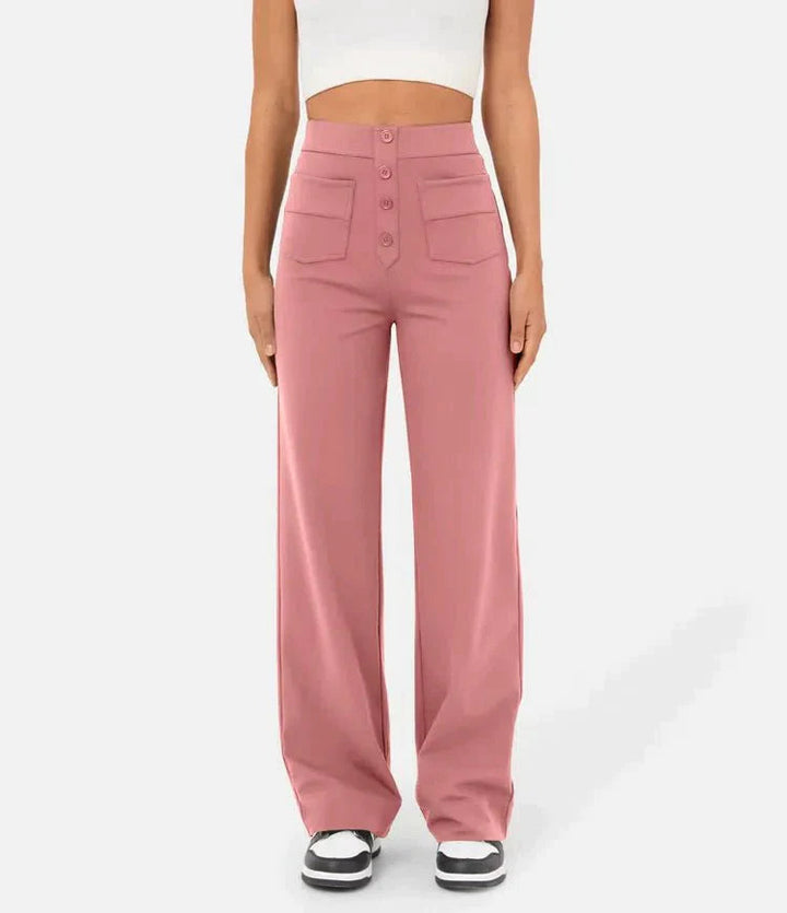 Stretchy High-Waist Women's Pants - Isabeau