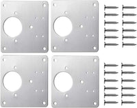 Płyty montażowe zawiasów do drzwi szaf – Fixon