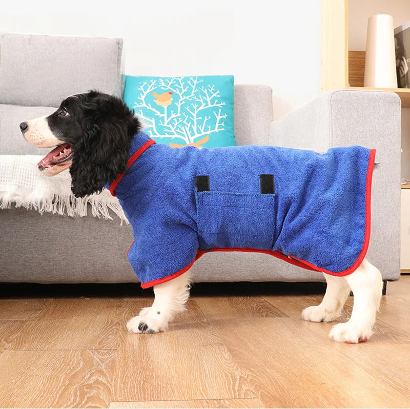 Comfortabele Hondenbadjas - Finn