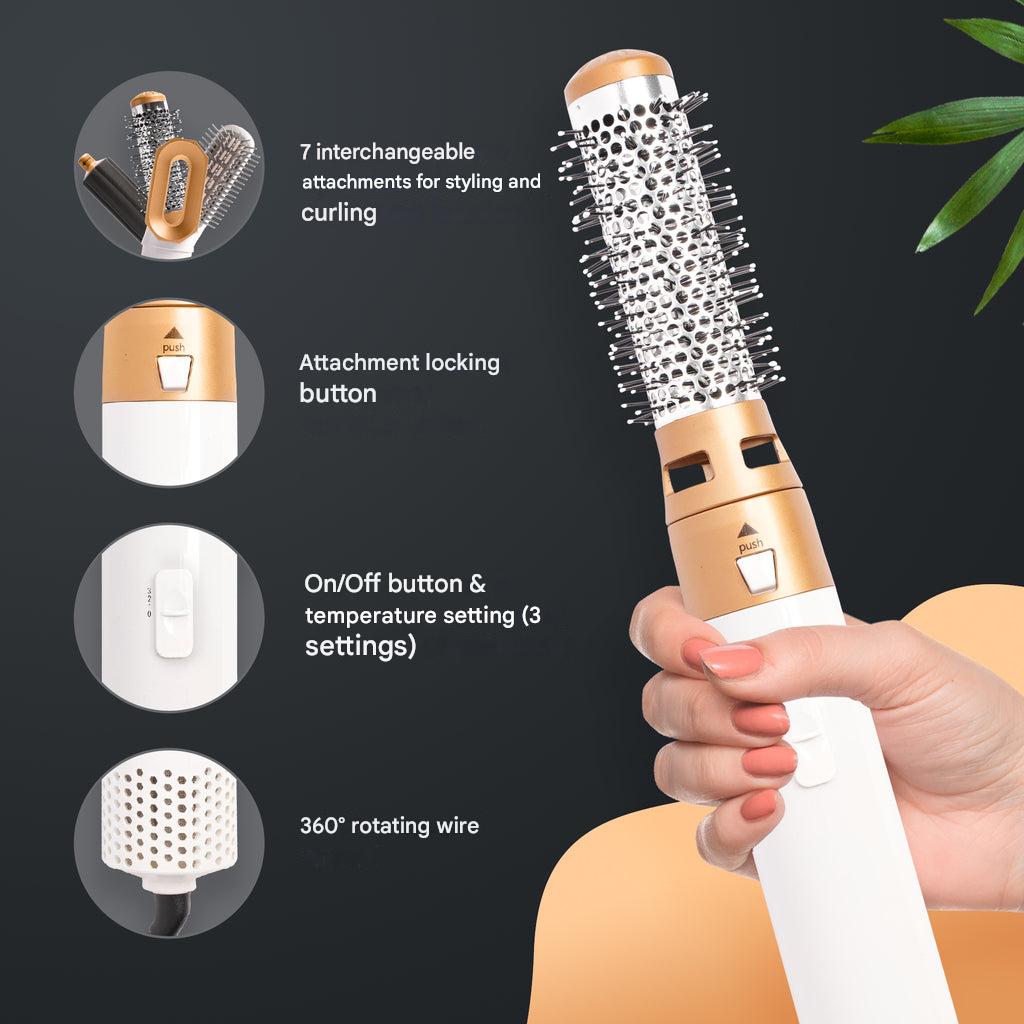 7-in-1 Hair Dryer Brush & Air Styler – Lyra