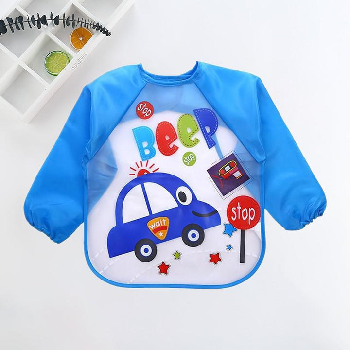Waterproof Baby Bib with Sleeves