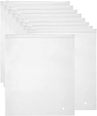 Herbruikbare Matte Zip Zakjes – 40-Pack Kledingopslag Hoezen met Ventilatiegaten