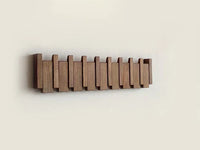 HarmonyCoat™ Houten Piano Kapstok – Stijlvolle Wanddecoratie & Praktische Opberger