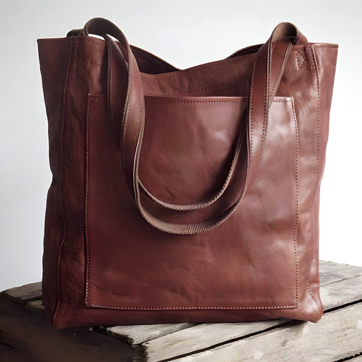 Stylish Leather Women's Bag - Sophie