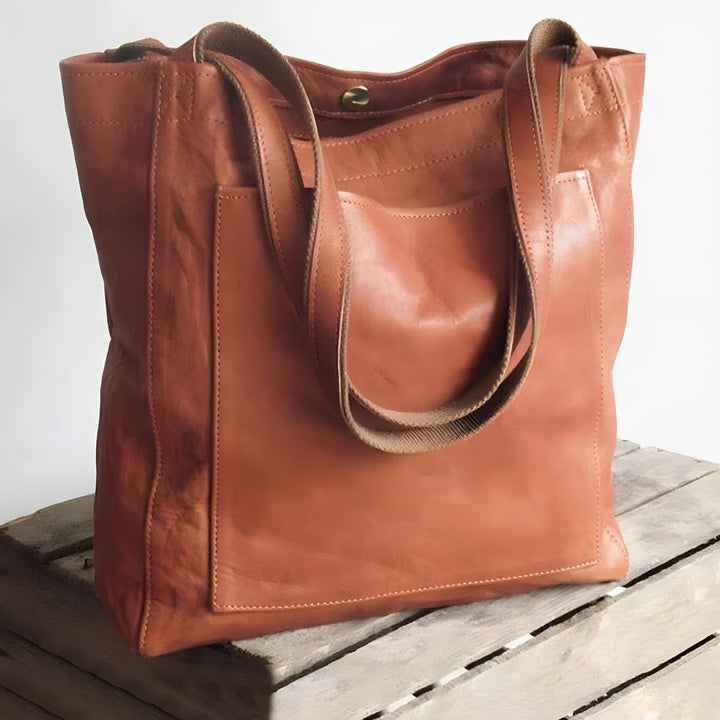 Stylish Leather Women's Bag - Sophie