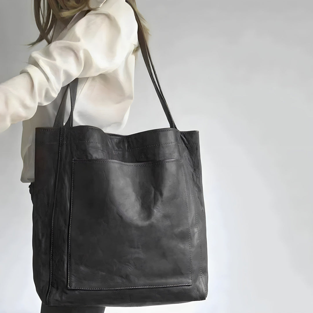 Stylish Leather Women's Bag - Sophie