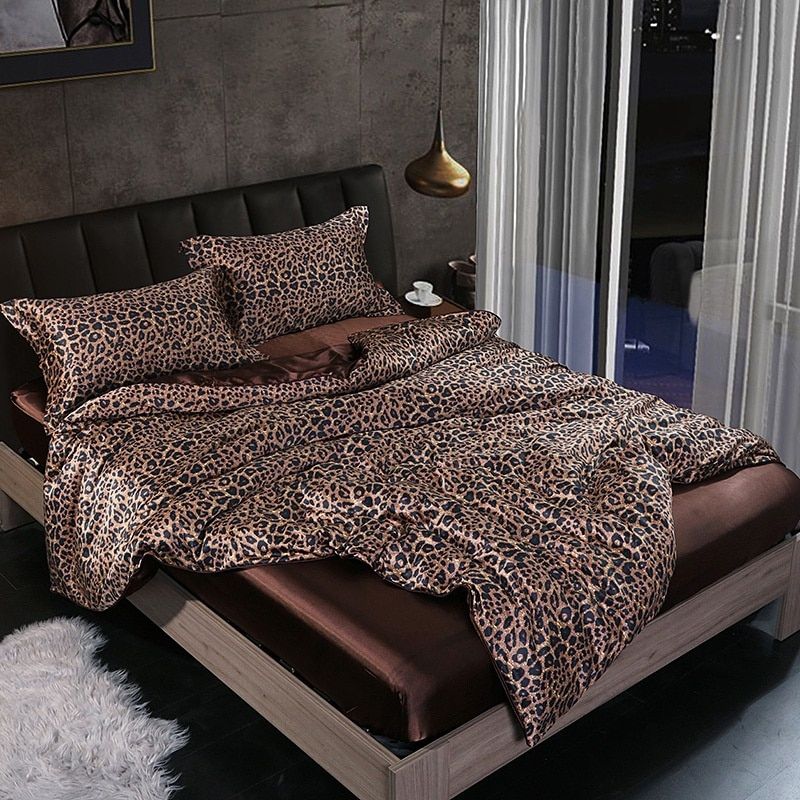 Luksusowy zestaw pościeli z jedwabiu/satyny (4-częściowy) - SilkSleep