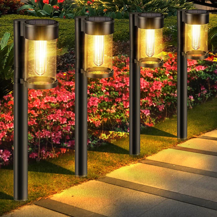 Nowoczesne i luksusowe oświetlenie ścieżek na energię słoneczną - LumiPath