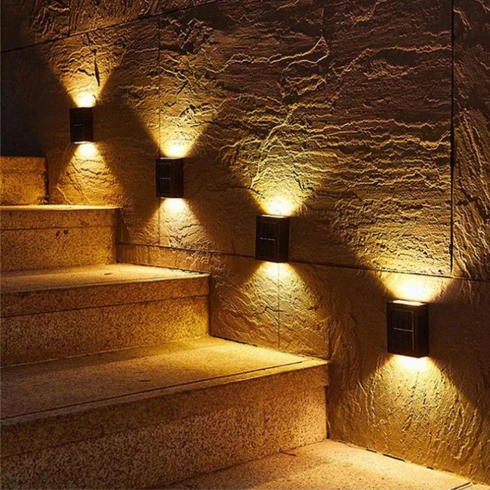 Nowoczesna i modna lampa ścienna ogrodowa - EcoShine