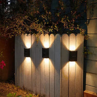 Nowoczesna i modna lampa ścienna ogrodowa - EcoShine
