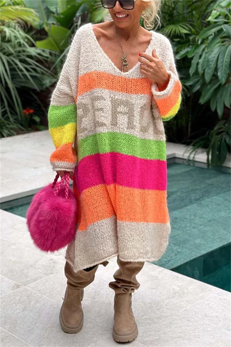 Casual Ibiza Sweter - Aurora