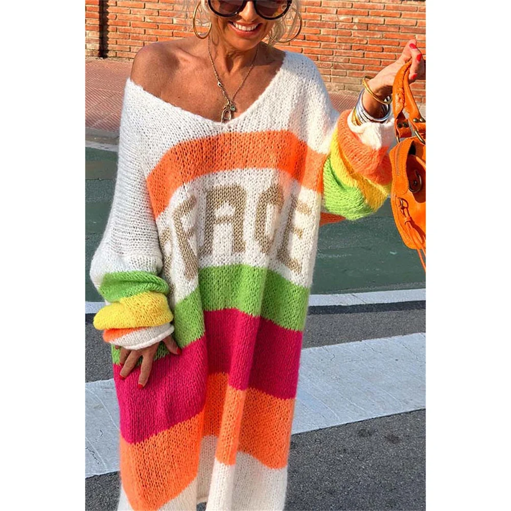 Casual Ibiza Sweter - Aurora