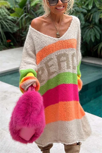 Casual Ibiza Sweter - Aurora