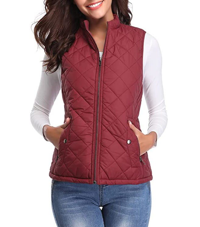 Licht Gewatteerde Stijlvolle Dames Bodywarmer - Lara