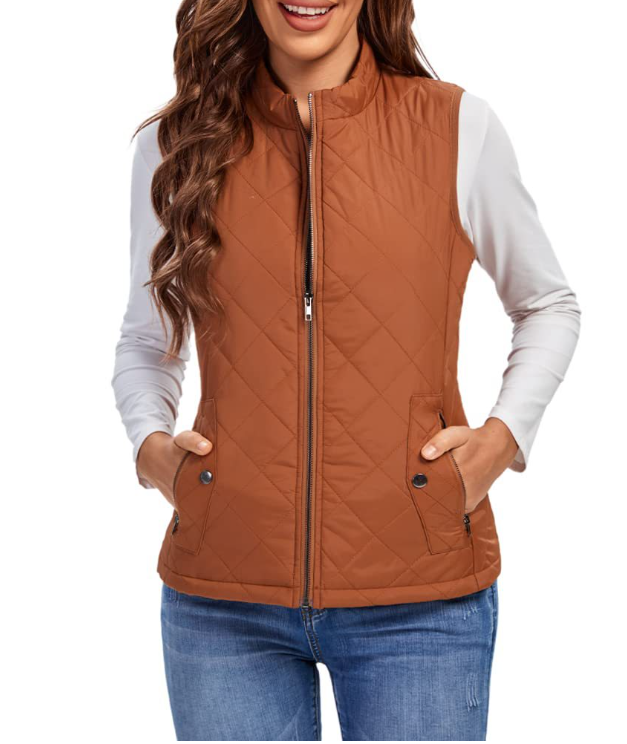 Licht Gewatteerde Stijlvolle Dames Bodywarmer - Lara
