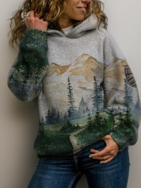 Trendy Harajuku Hoodie met Urban Flair - Zayla
