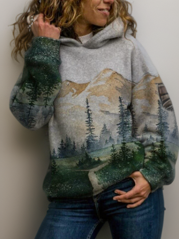 Trendy Harajuku Hoodie met Urban Flair - Zayla