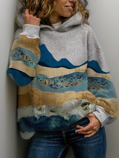 Trendy Harajuku Hoodie met Urban Flair - Zayla