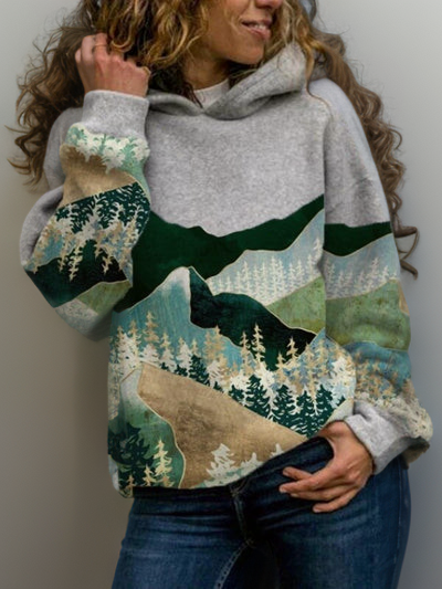 Trendy Harajuku Hoodie met Urban Flair - Zayla